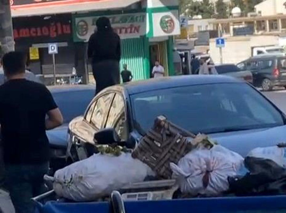 Mardin'de kadınların kavgası kamerada