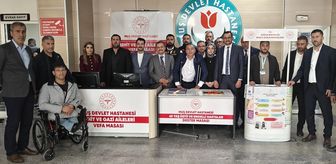 Muş Devlet Hastanesi'nde şehit aileleri ve engellilere yönelik Vefa Masası kuruldu