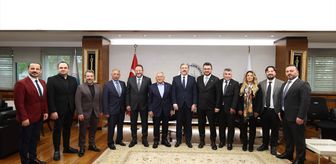 MÜSİAD Hollanda Şubesinden Başkan Büyükkılıç'a ziyaret