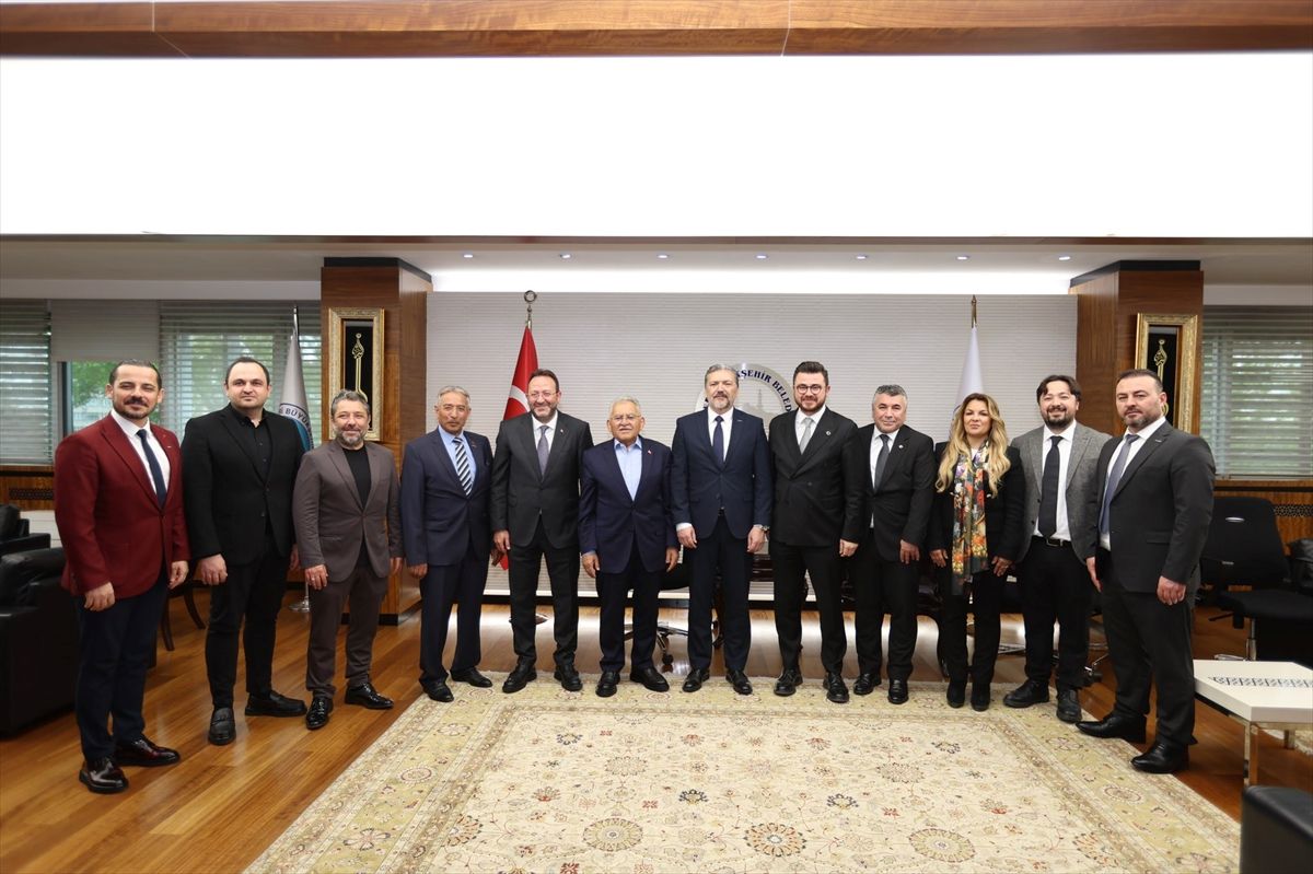 MÜSİAD Hollanda Şubesinden Başkan Büyükkılıç'a ziyaret