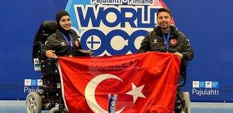 Finlandiya'da Boccia'da bronz madalya