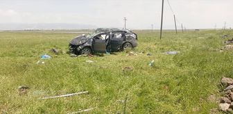 Şırnak'ta takla atan SUV tipi araçtaki sürücü yaralandı
