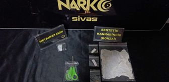 Sivas'ta uyuşturucu operasyonunda 3 şüpheli tutuklandı