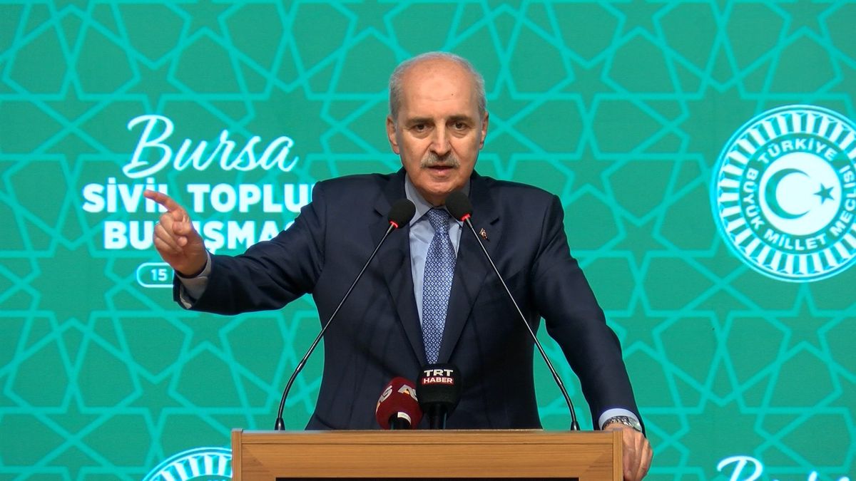 TBMM Başkanı Kurtulmuş: Terör Örgütünün Silah Bırakmaktan Başka Şansı Yok