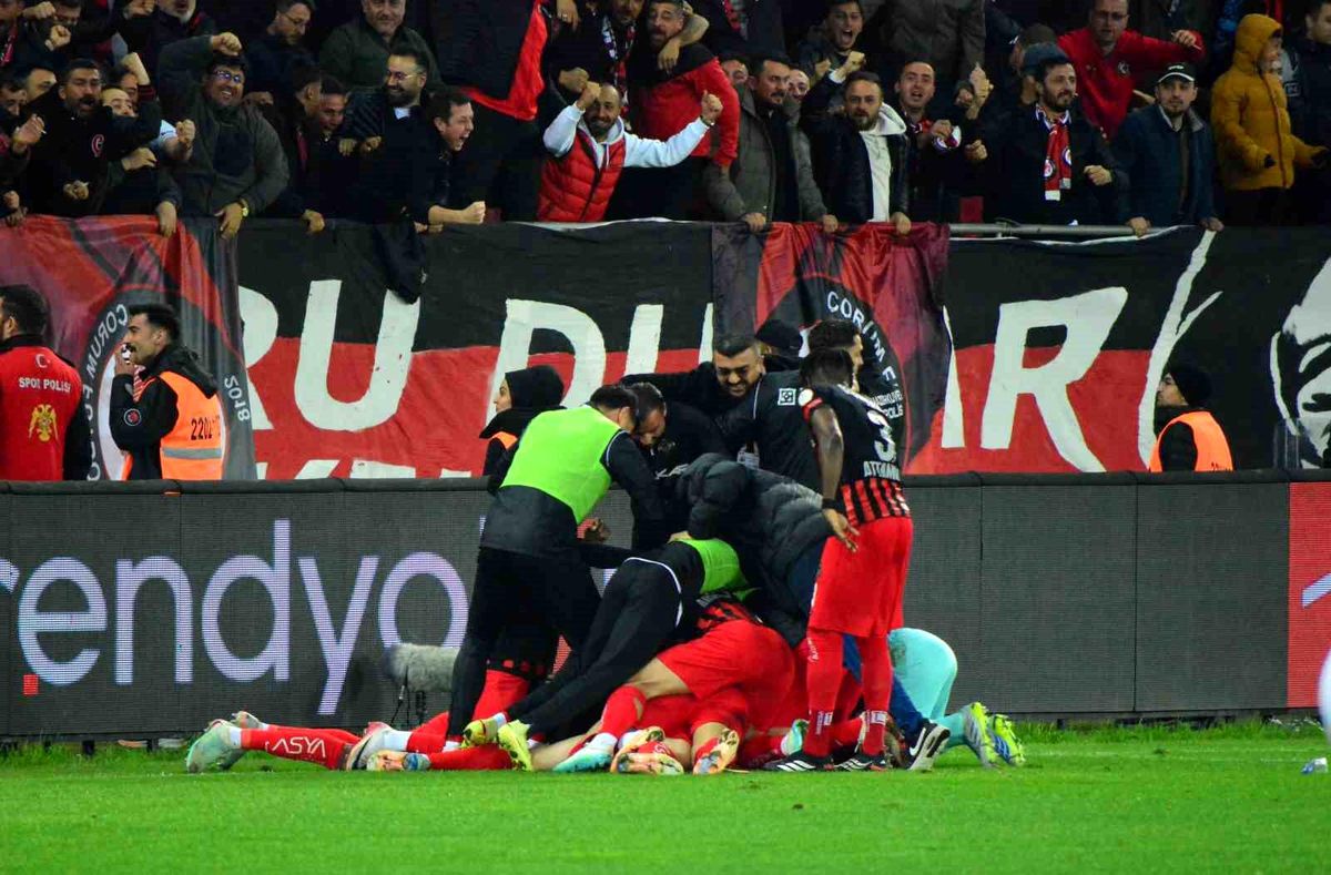 Trendyol 1. Lig: Çorum FK: 2 Bodrum FK: 0