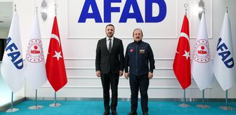 AK Parti Siirt İl Başkanı Özturan'dan AFAD Başkanı Pehlivan'a ziyaret