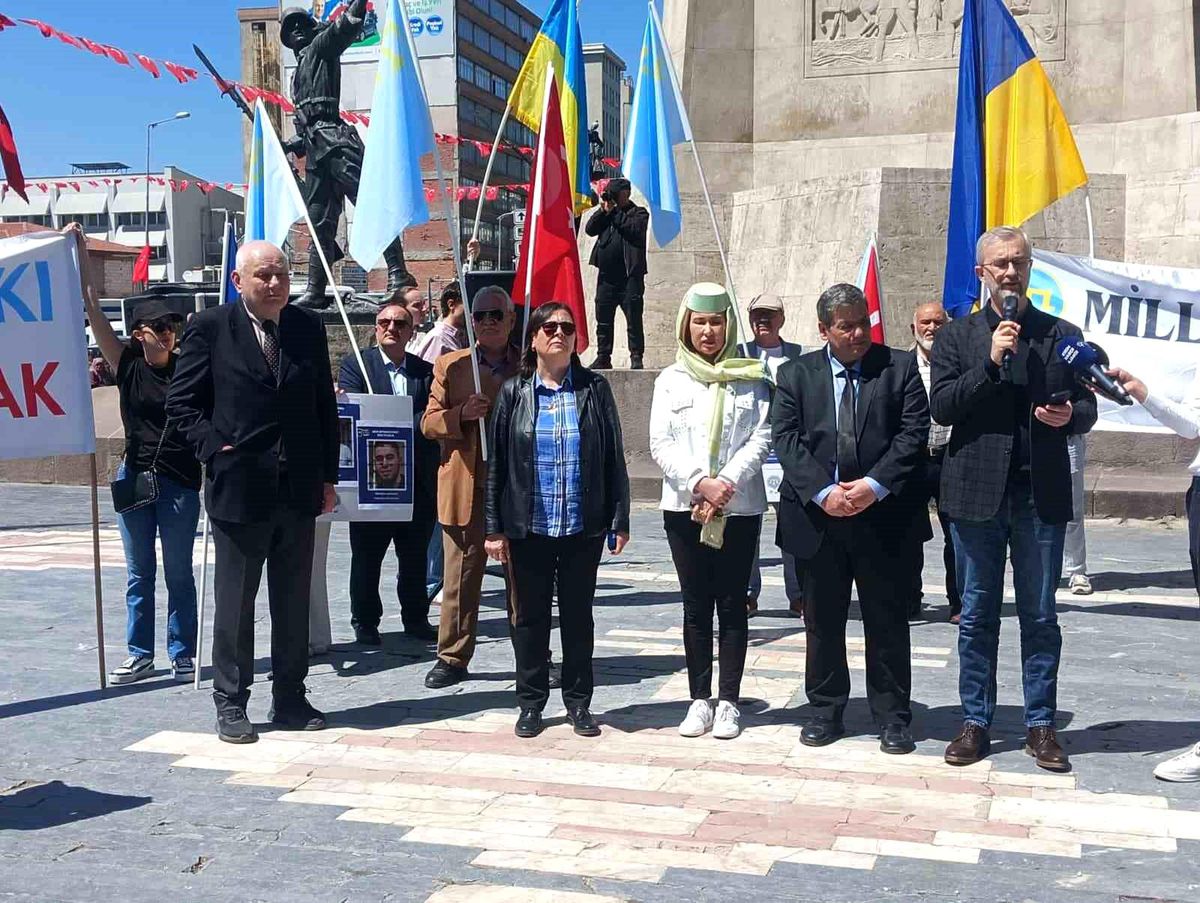 Ankara'da Kırım Tatar Sürgünü'nün 82. yıldönümünde anma etkinliği