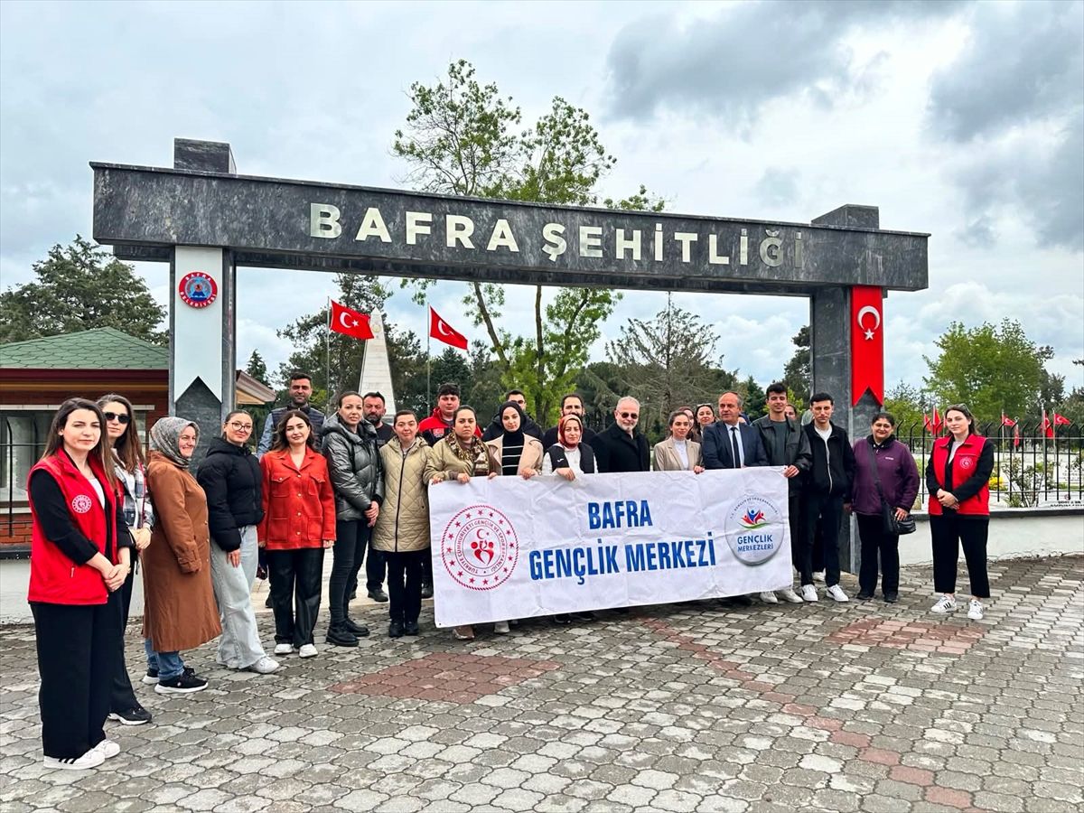 Bafra'da Gençlik Haftası etkinlikleri