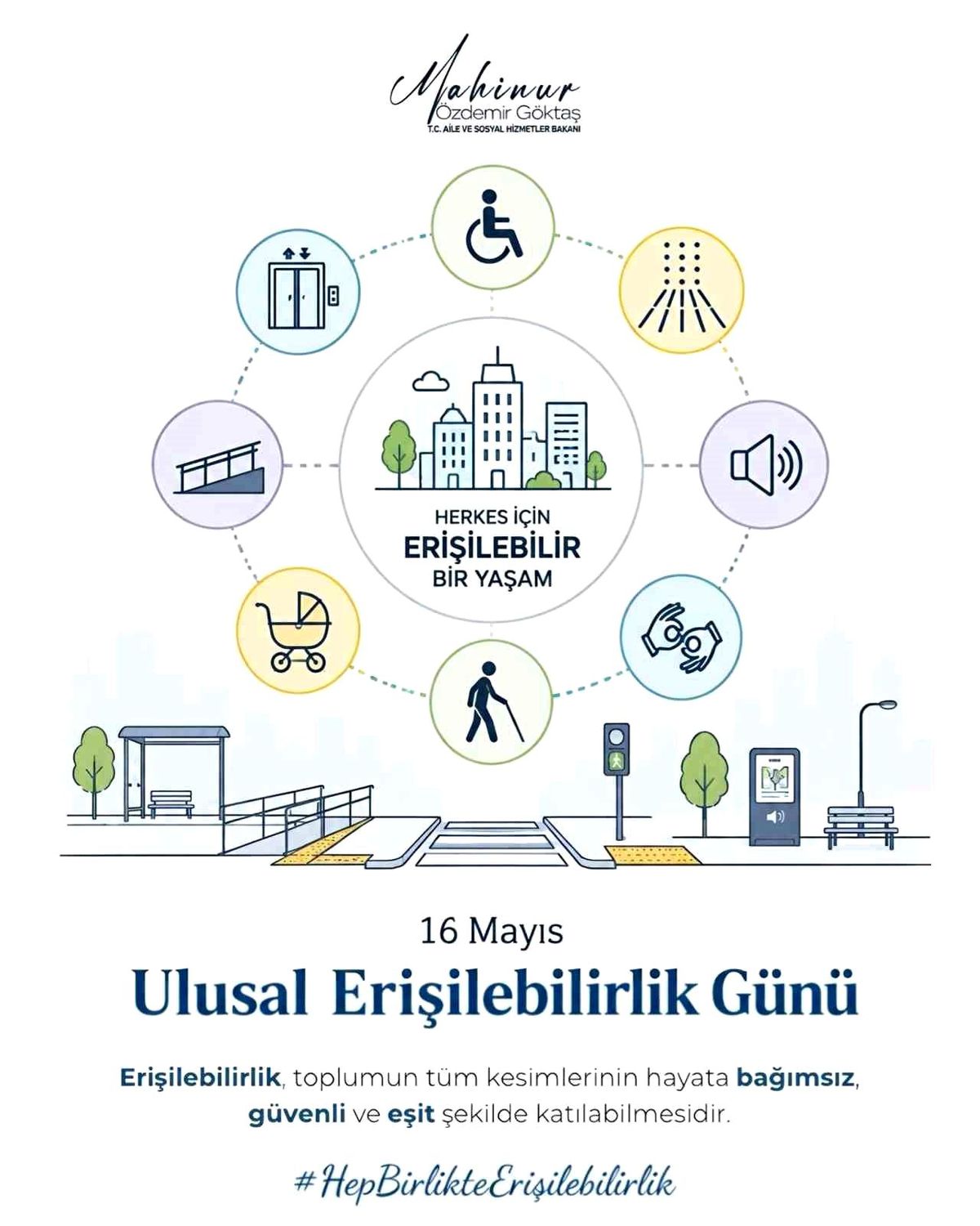 Bakan Göktaş'tan Ulusal Erişilebilirlik Günü paylaşımı