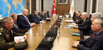 Bakan Güler, Türkiye ve ABD'nin NATO Daimi Temsilcilerini kabul etti