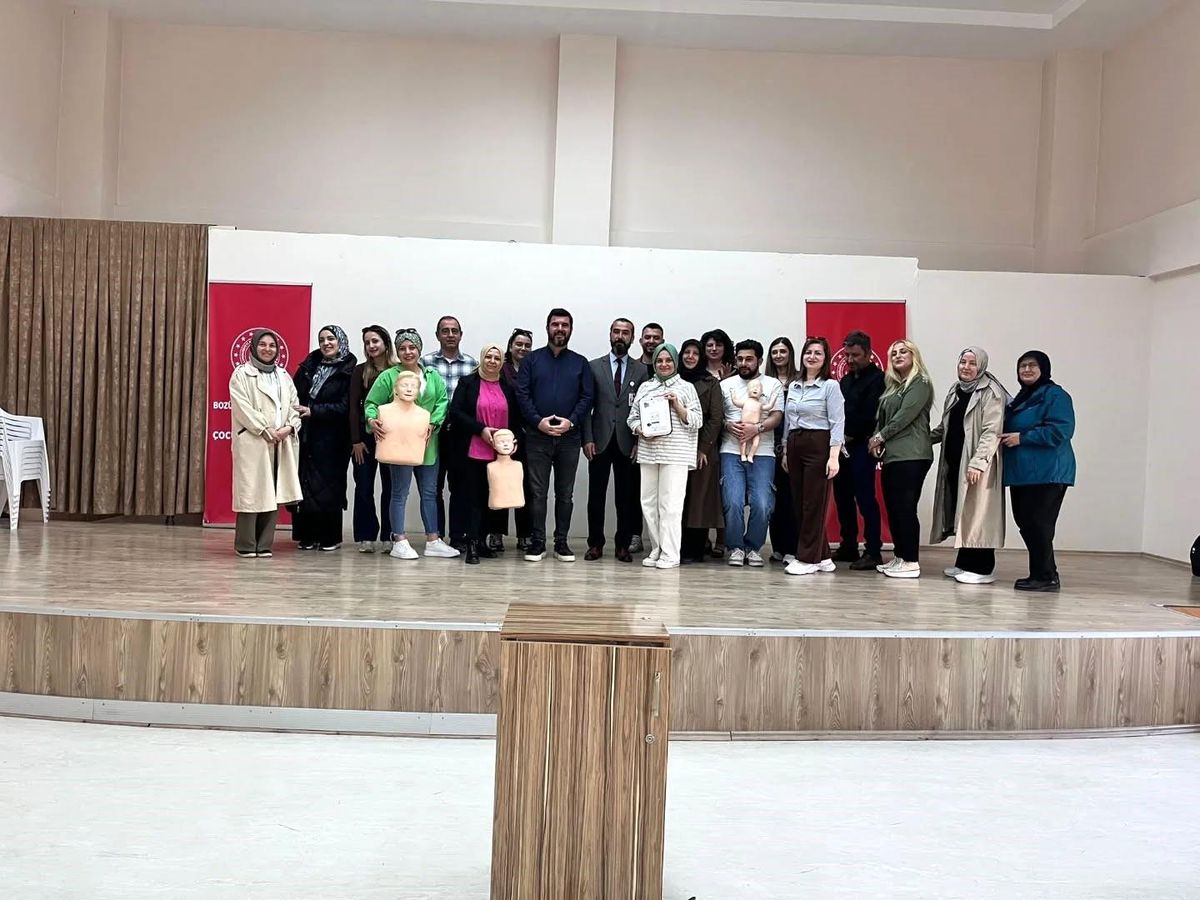 Bilecik'te ilk yardım uygulamaları anlatıldı