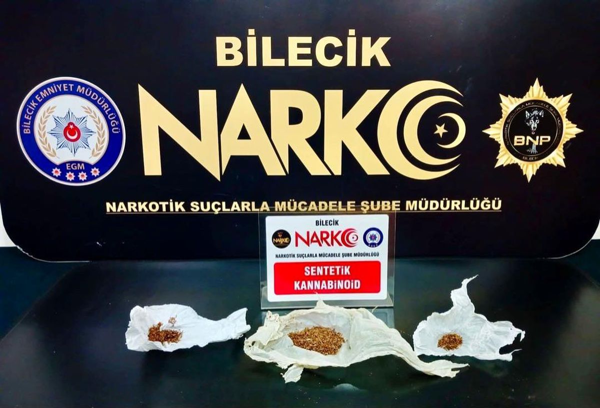 Bilecik'te uyuşturucu operasyonu: 1 şüpheli yakalandı