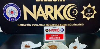 Bilecik'te üzerinde uyuşturucu bulunan zanlı yakalandı