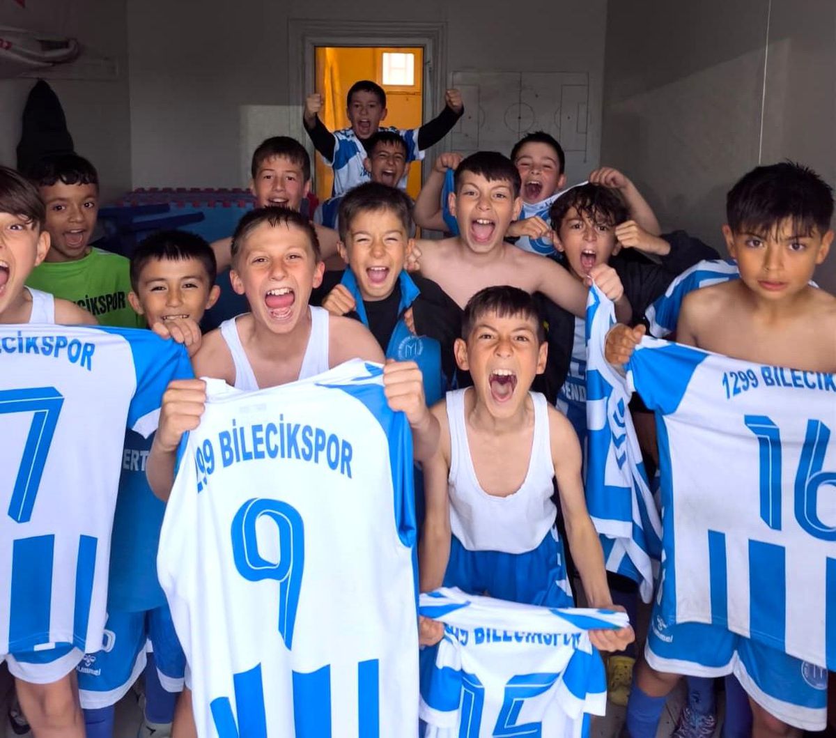 Bilecik U12 Gençler Ligi'nde 1299 Bilecikspor Kulübü farklı kazandı