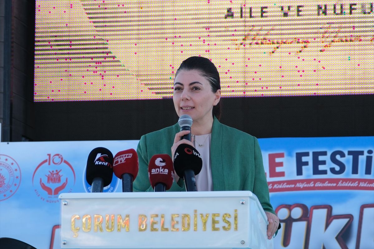 Çorum'da Aile Festivali' etkinliği düzenlendi