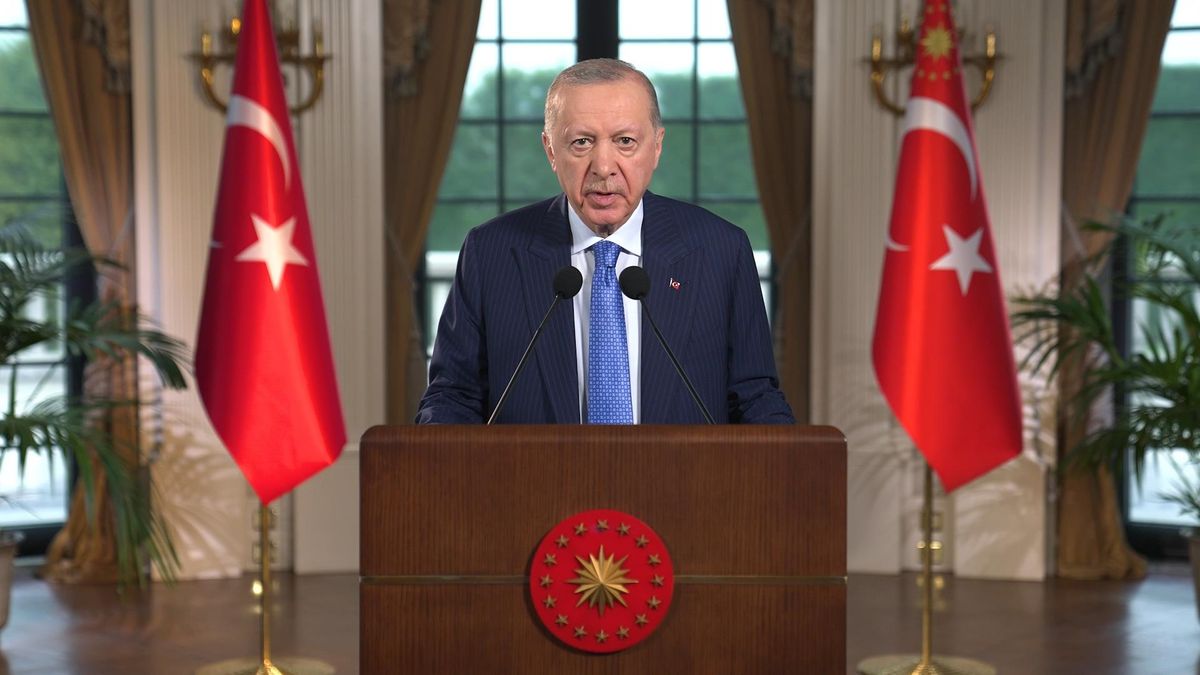 Cumhurbaşkanı Erdoğan'dan 43. Türk Günü Yürüyüşü'ne video mesaj