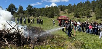 Demirci'de çevre ve orman farkındalığı etkinlikleri düzenlendi