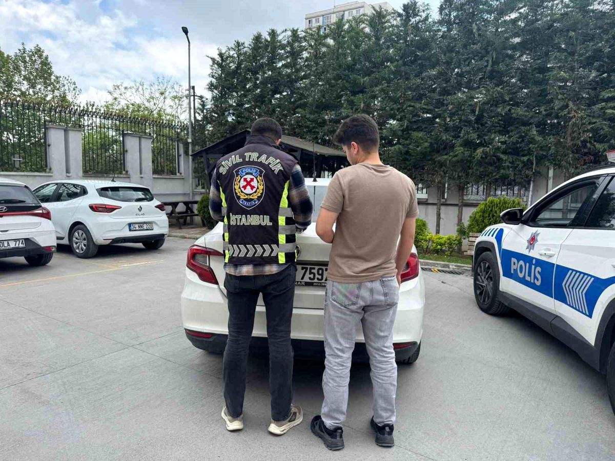 Esenyurt'ta makas atan sürücüye 96 bin TL ceza, ehliyetine ve araca el konuldu