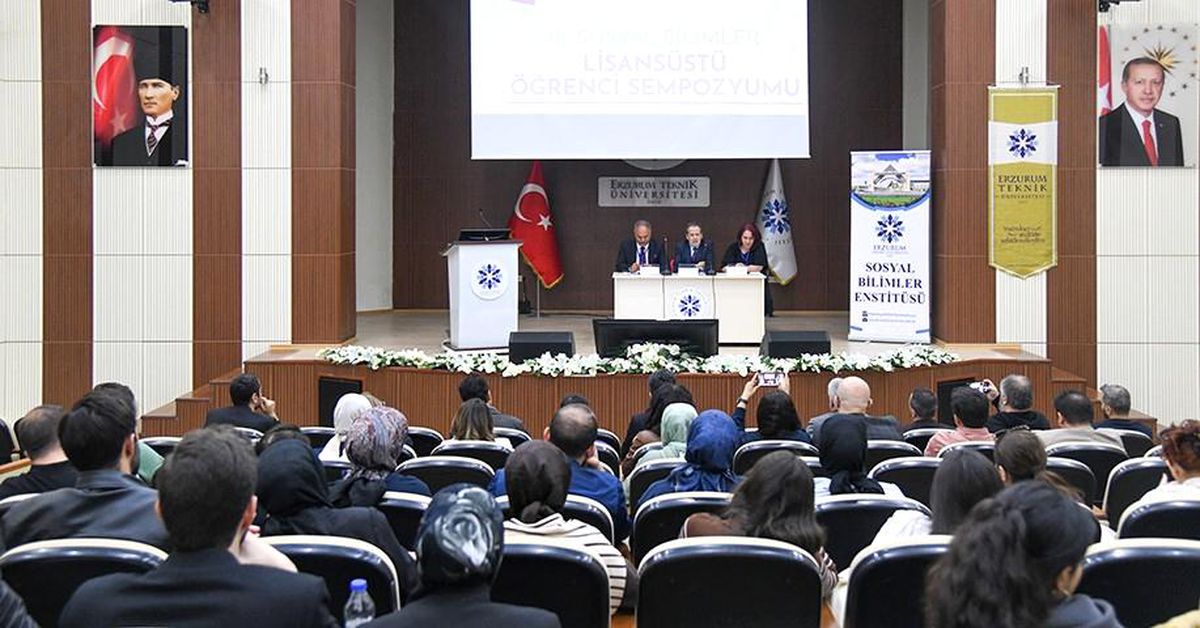 ETÜ'de III. Sosyal Bilimler lisansüstü öğrenci sempozyumu düzenlendi