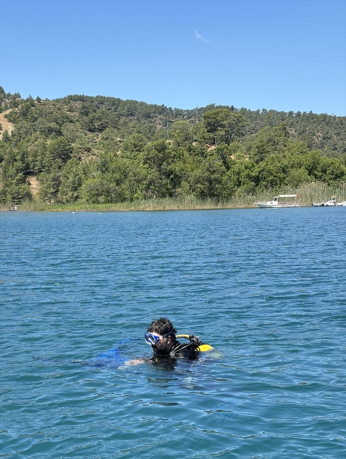 Fethiye'de deniz dibi temizliği yapıldı
