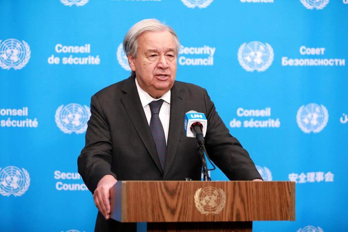 Guterres'ten Ukrayna'da BM Aracına Saldırıya Tepki