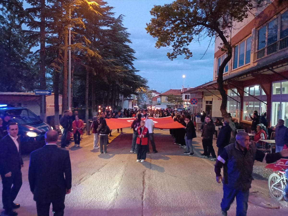 Hüyük'te gençlik yürüyüşü düzenlendi