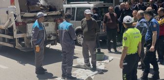 Isparta'da çöp toplama kamyonuna sıkışan işçi öldü
