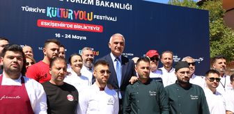 Kültür ve Turizm Bakanı Ersoy, Eskişehir'de Türkiye Kültür Yolu Festivali'nin açılışında konuştu Açıklaması