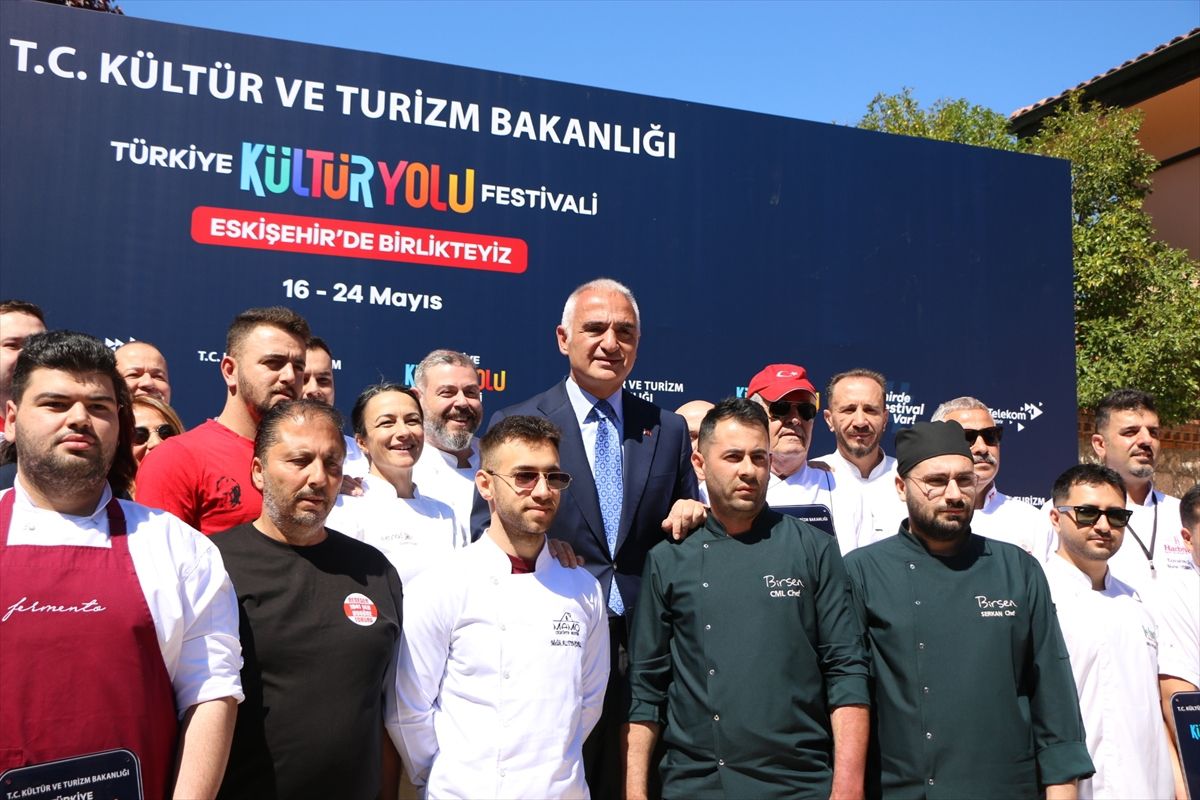 Kültür ve Turizm Bakanı Ersoy, Eskişehir'de Türkiye Kültür Yolu Festivali'nin açılışında konuştu Açıklaması