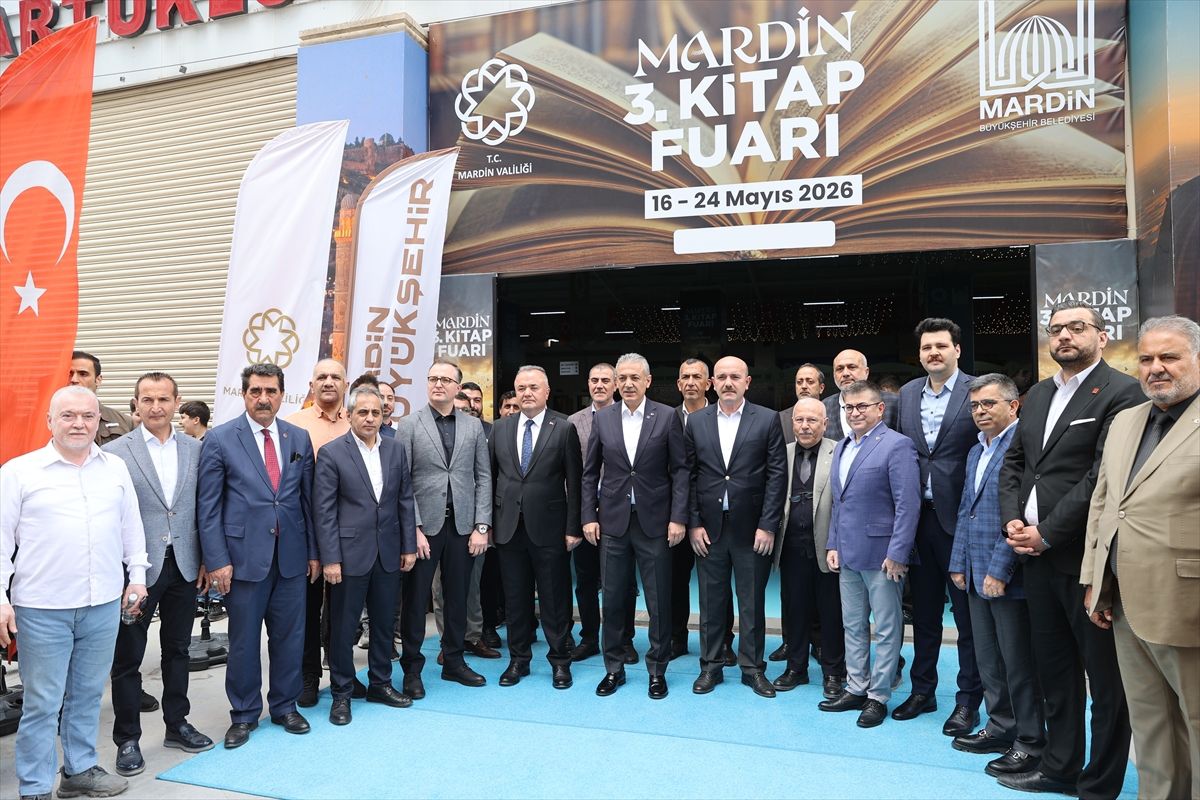 Mardin'de 3. Kitap Fuarı açıldı