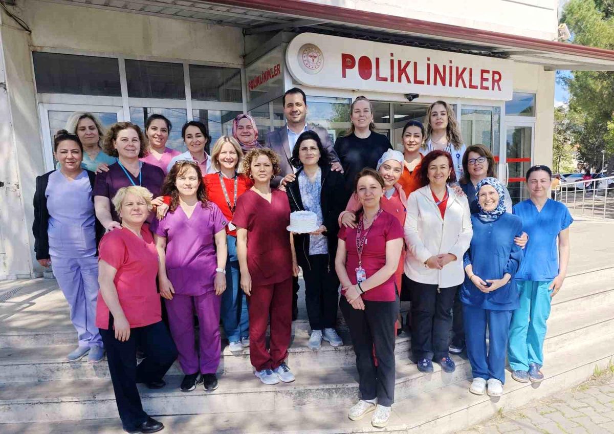 Menteşe Devlet Hastanesi'nde hemşireler haftası kutlandı