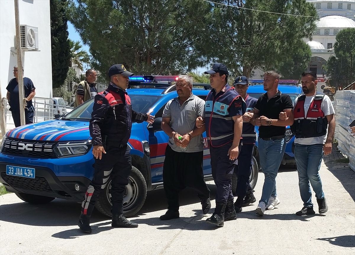 Mersin'de suç örgütüne yönelik operasyonda 5 zanlı tutuklandı