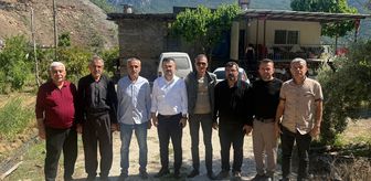 MHP'li Yayla'dan Aşağı Kükür Mahallesi'ne ziyaret
