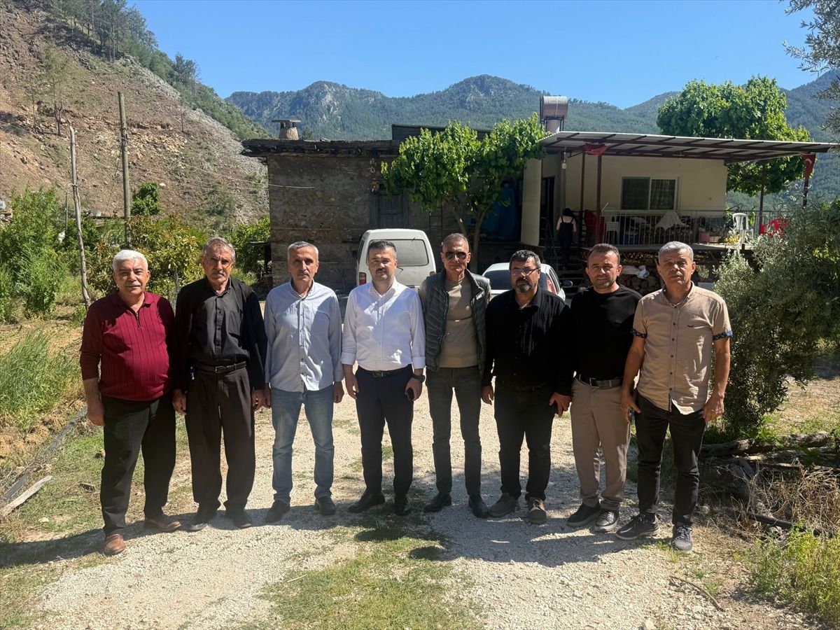 MHP'li Yayla'dan Aşağı Kükür Mahallesi'ne ziyaret