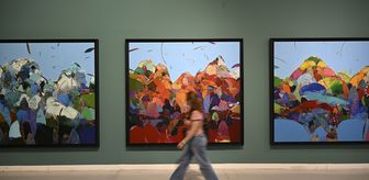 Ressam Hakan Esmer'in, 'Kıyıdan İçeri' sergisi CerModern'de açıldı