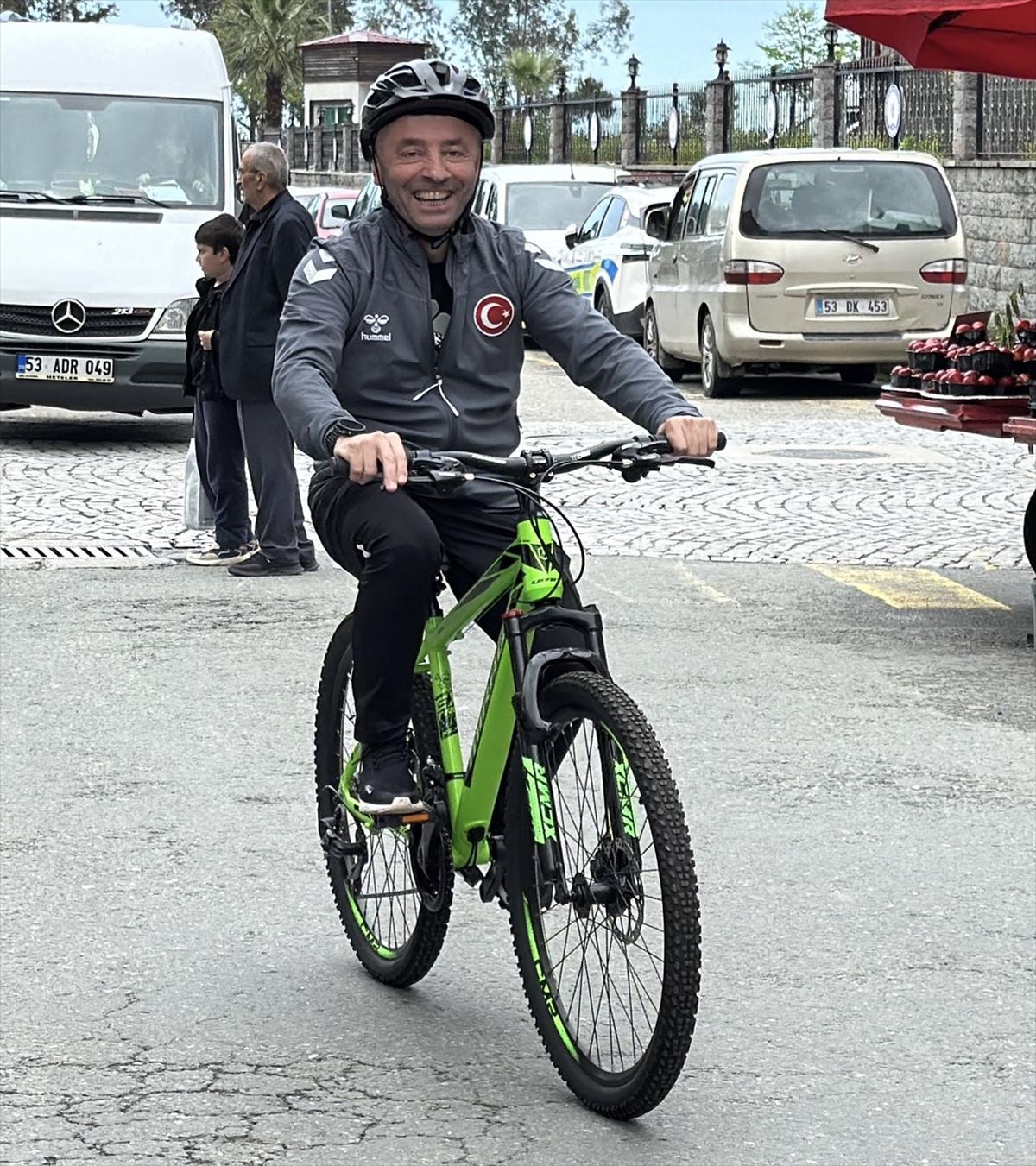Rize'de bisiklet etkinliği düzenlendi