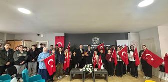 Salıpazarı'nda gençler Kıbrıs gazisi Varol ile bir araya geldi