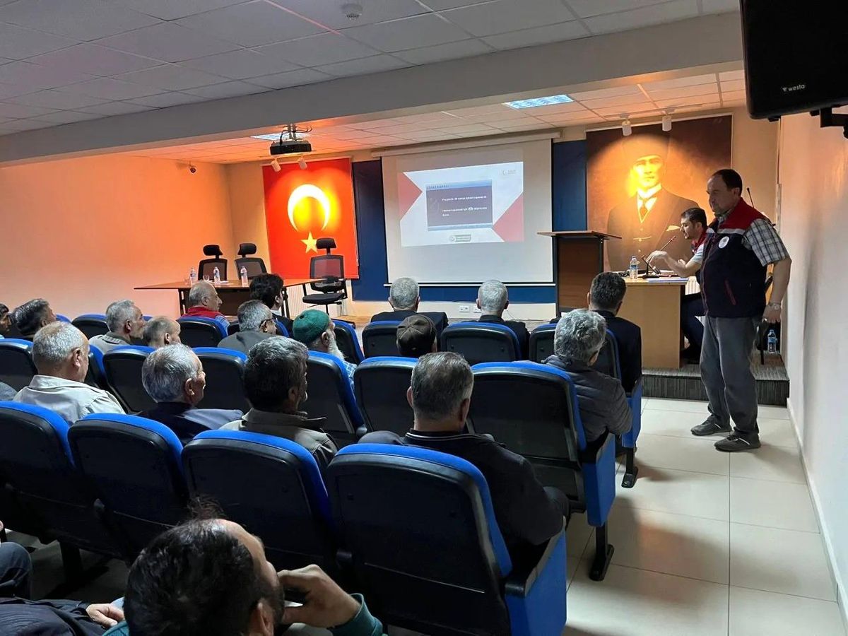 Sinop'ta üreticilere hibe ve destek bilgilendirmesi