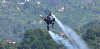 SOLOTÜRK Giresun'da prova uçuşu gerçekleştirdi