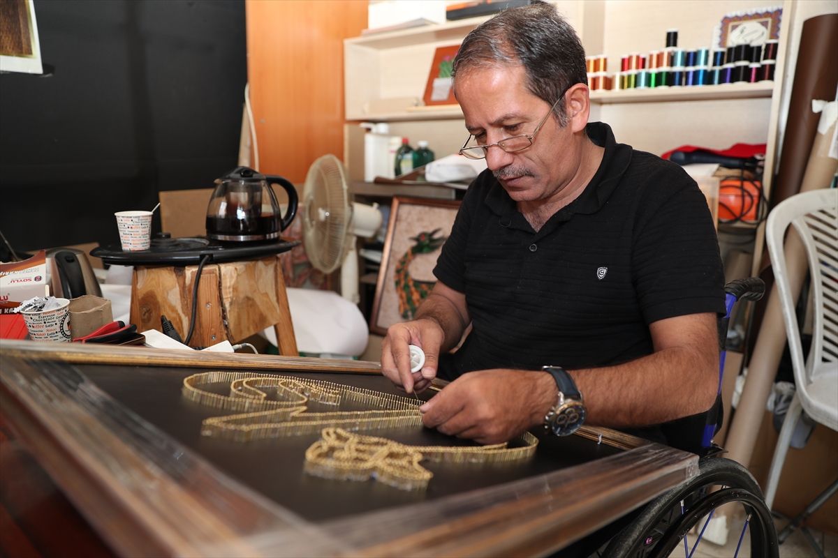 'Tel ile çivinin aşkı' felç olan Suat Can'ı yeniden hayata bağladı