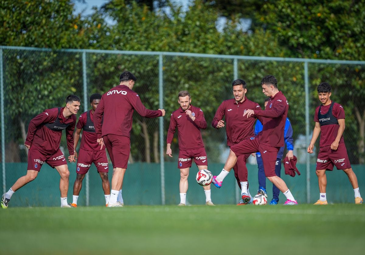 Trabzonspor, Gençlerbirliği maçının hazırlıklarını tamamladı