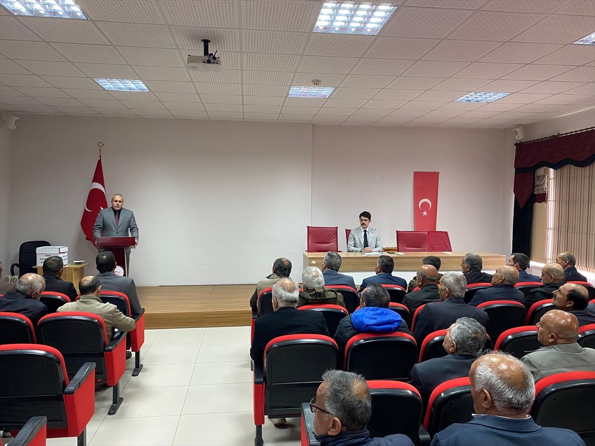 Ulaş'ta Köylere Hizmet Götürme Birliği Genel Kurul Toplantısı yapıldı