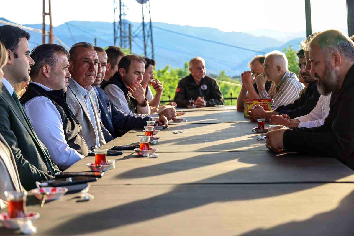 Vali Sözer, Ciciler Köyü'nde incelemelerde bulundu