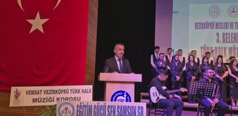 Vezirköprü'de '3. Geleneksel Türk Halk Müziği Konseri' düzenlendi