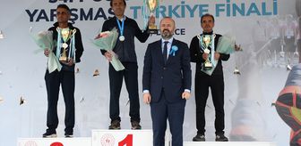 '54. Postacı Yürüyüş Yarışması Türkiye Finali' Düzce'de yapıldı