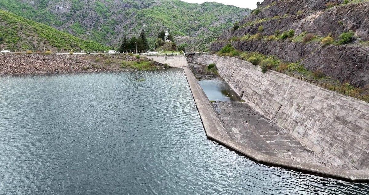 Almus Barajı'nda dolusavağa 50 santim kaldı