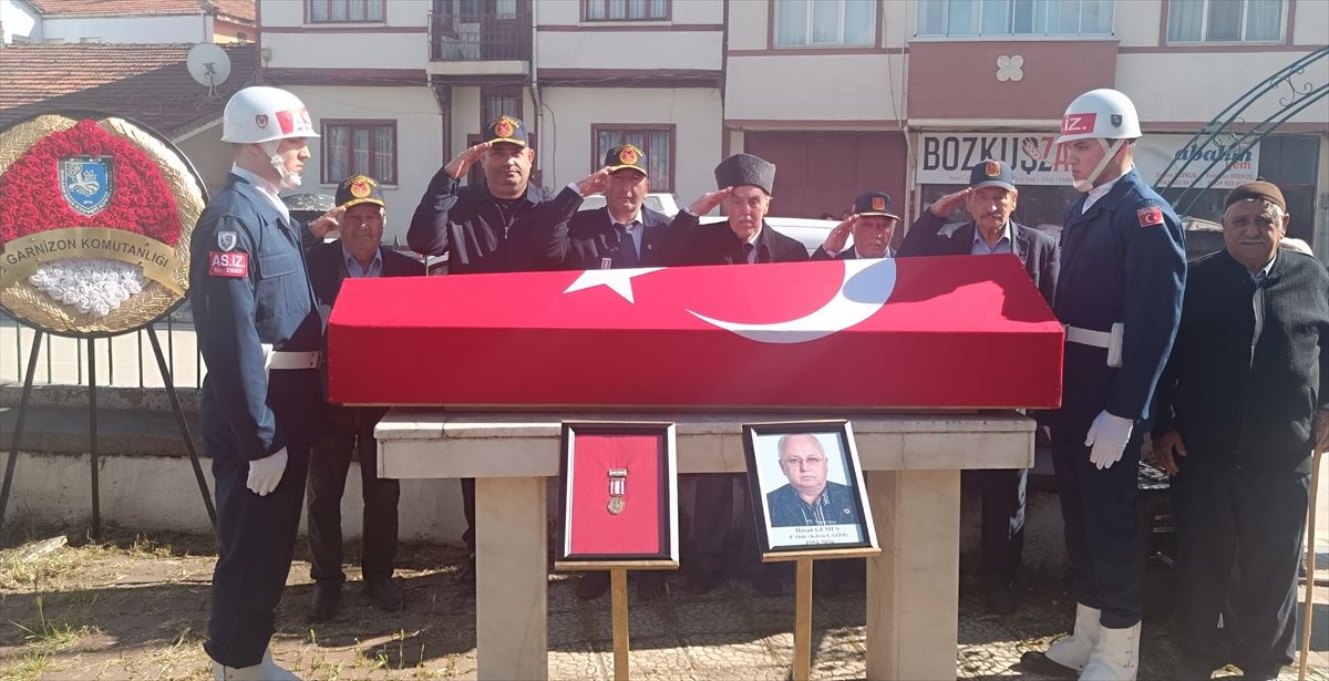 Kıbrıs Gazisi Hasan Gümüş Son Yolculuğuna Uğurlandı