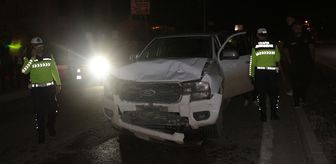 Cizre'de pikap ile otomobilin çarpıştığı kazada 2 kişi yaralandı