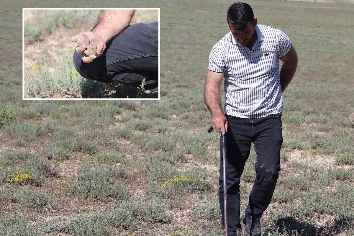Demir çubukla arayıp buluyor, günde 40 kilo topluyor: Evini, arabasını ve arsasını aldı bile