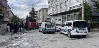 Eskişehir'de çıkan yangında bir kişi dumandan etkilendi